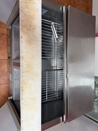 Mesa Fría Acero Inoxidable