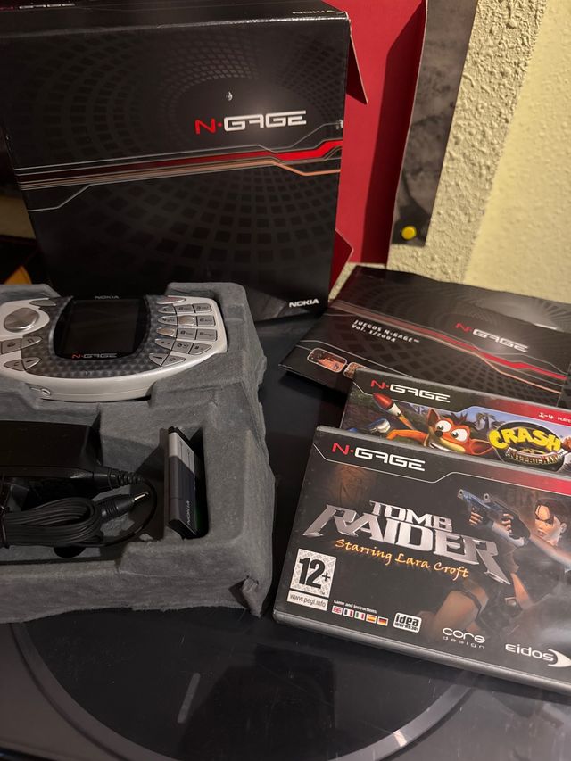 Nokia N-Gage Completa + 2 Juegos