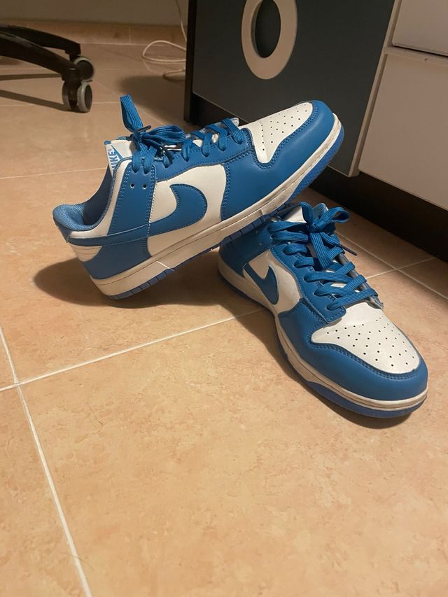 Nike Dunk Low Azul y Blanco