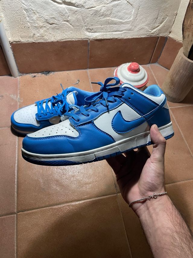 Nike Dunk Low Azul y Blanco