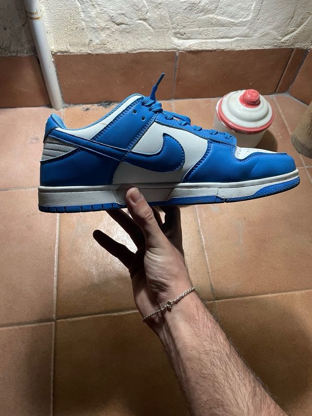 Nike Dunk Low Azul y Blanco