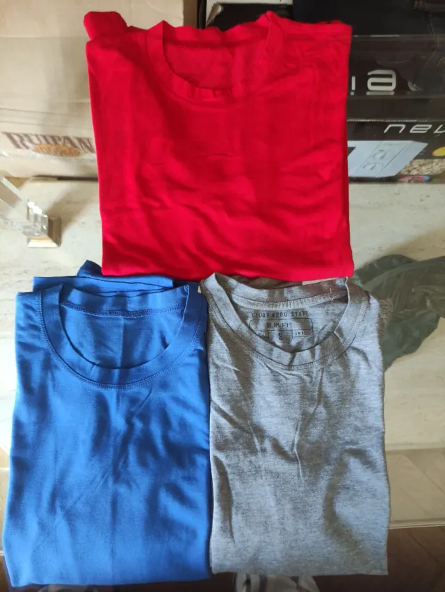 Lote 3 Camisetas