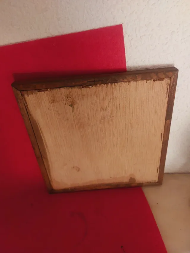 Cuadro antiguo de azulejo artesanal oficios pesca