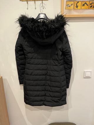 Abrigo plumífero Morgan negro talla s