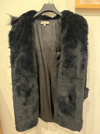 Abrigo plumífero Morgan negro talla s