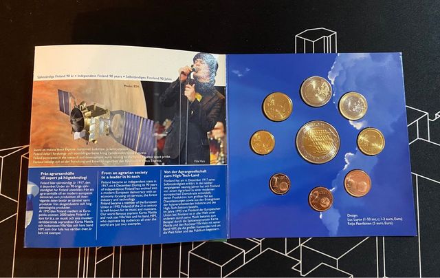 Finlandia 2007 Euroset Cartera Oficial BU