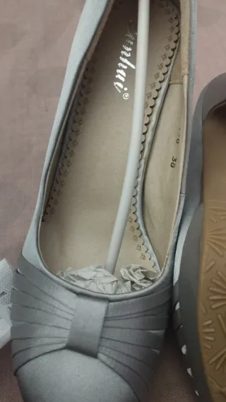 Zapatos de vestir Dunhai grises talla 38