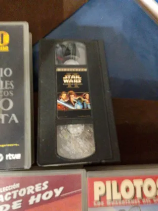 Lote 4 Películas VHS: Star Wars, Truman Show, Pilo