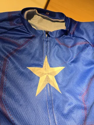 Equipación Ciclismo Capitán América