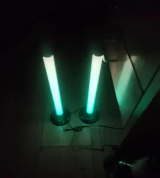 Lámpara LED Gaming Verde