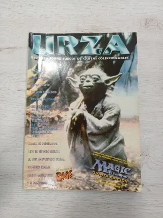 REVISTA URZA N° 12 CARTAS Y COLECCIONABLES MAGIC