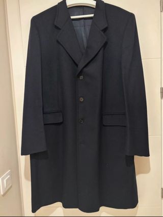 Abrigo Loden Negro Caballero