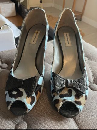 Zapatos Pedro Miralles Animal Print Tacón