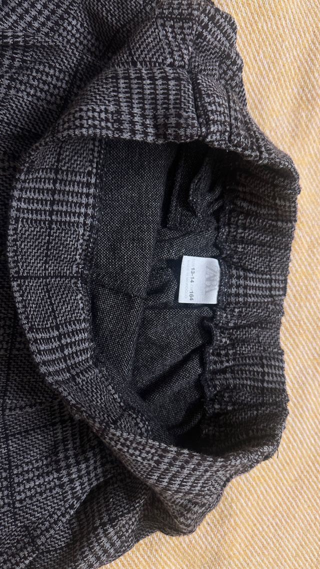 Pantalón corto de cuadros