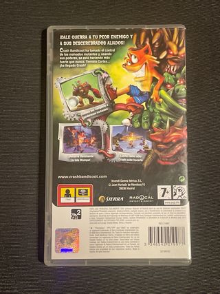 Gioco PSP Crash Bandicoot Guerra al folle cocco