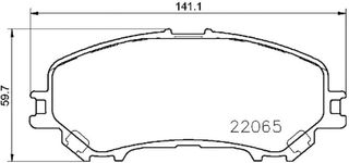 Pastillas de Freno Brembo P 56 100