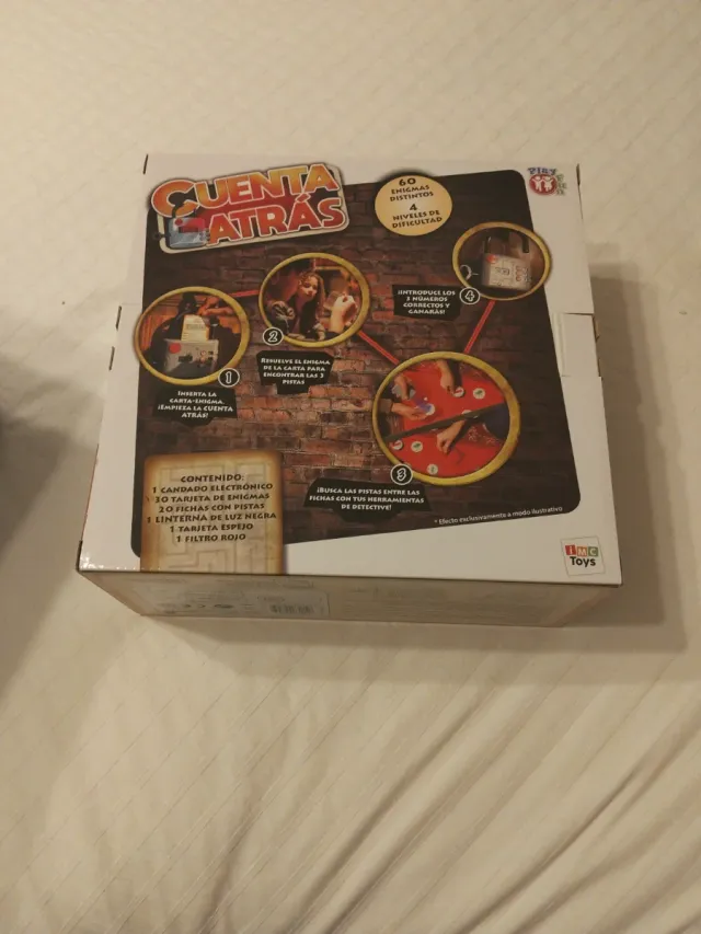 Juego Cuenta Atrás Escape Room Infantil