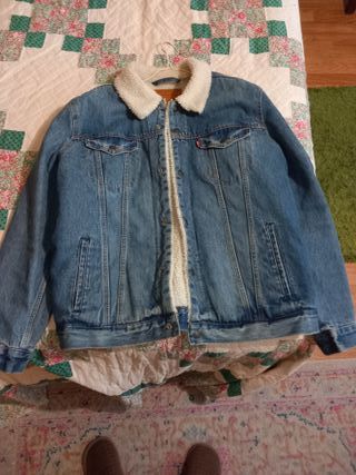 Cazadora vaquera Levi's borreguillo XL