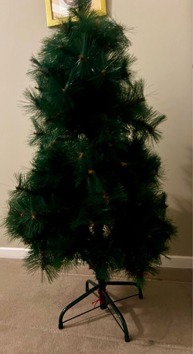 Árbol de Navidad artificial verde