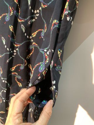 Vestido Bimba y Lola estampado serpientes