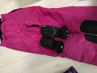 Chaqueta de Nieve Infantil, pantalones y guantes