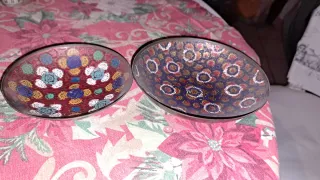 Coppette antiche decorate