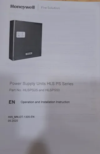 Fuente Alimentación Honeywell HLSPS25