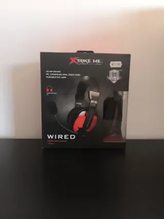 Auscultadores Gaming Xtrike Me Wired