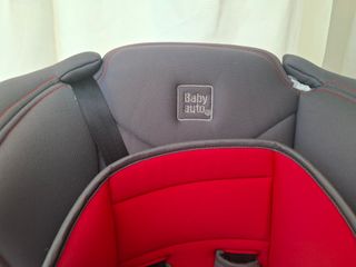 Silla coche bebé Babyauto gris y roja