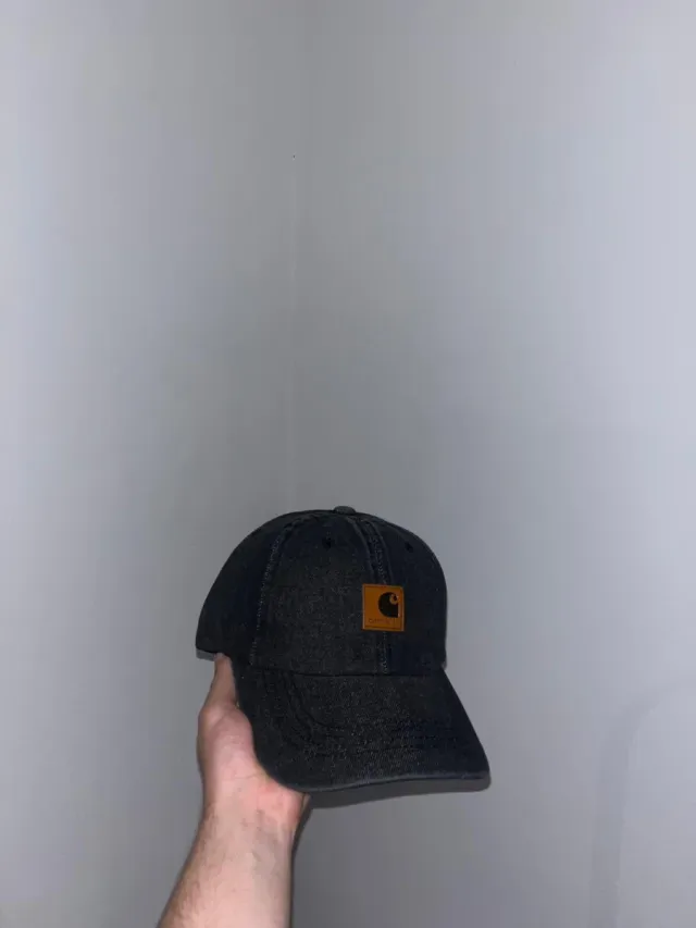 Gorra Carhartt Jeans Negra Marrón