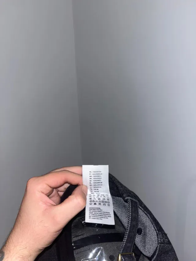 Gorra Carhartt Jeans Negra Marrón