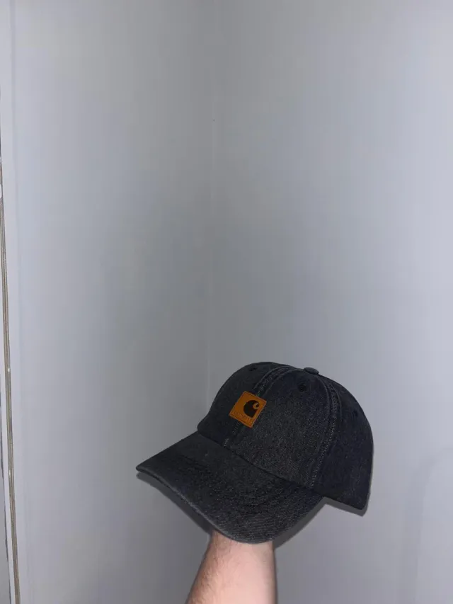 Gorra Carhartt Jeans Negra Marrón