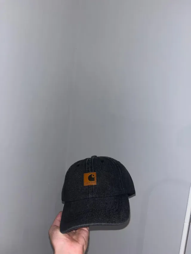 Gorra Carhartt Jeans Negra Marrón