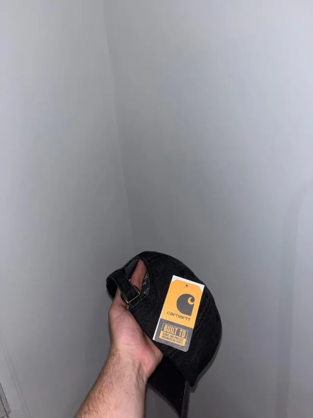 Gorra Carhartt Jeans Negra Marrón