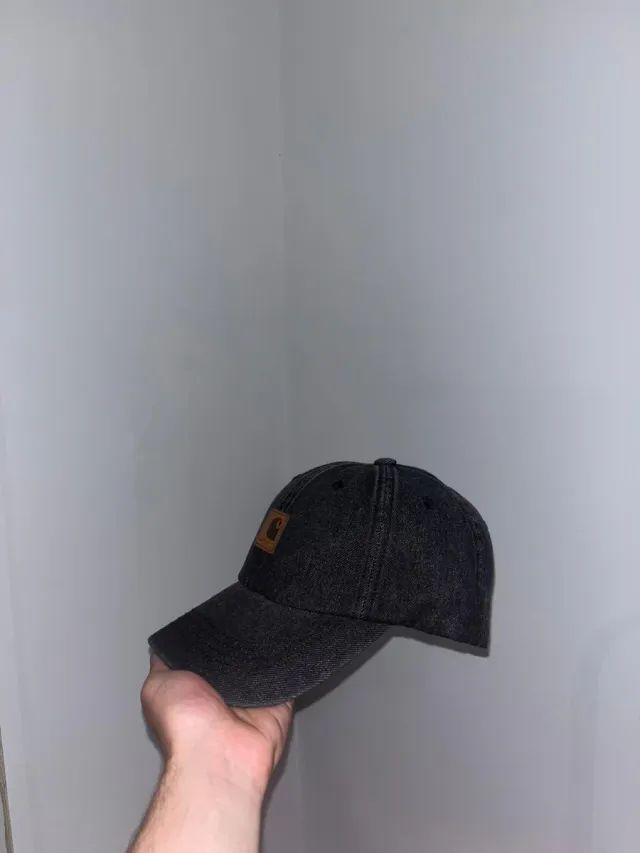 Gorra Carhartt Jeans Negra Marrón