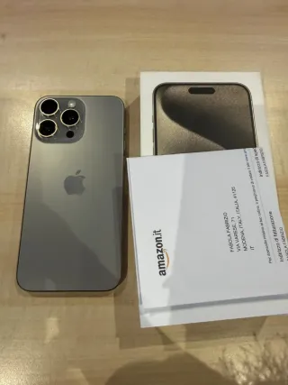 iPhone 15 Pro Max 256GB Grigio Titanio
