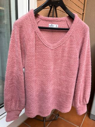 Jersey Hollister Rosa Talla M