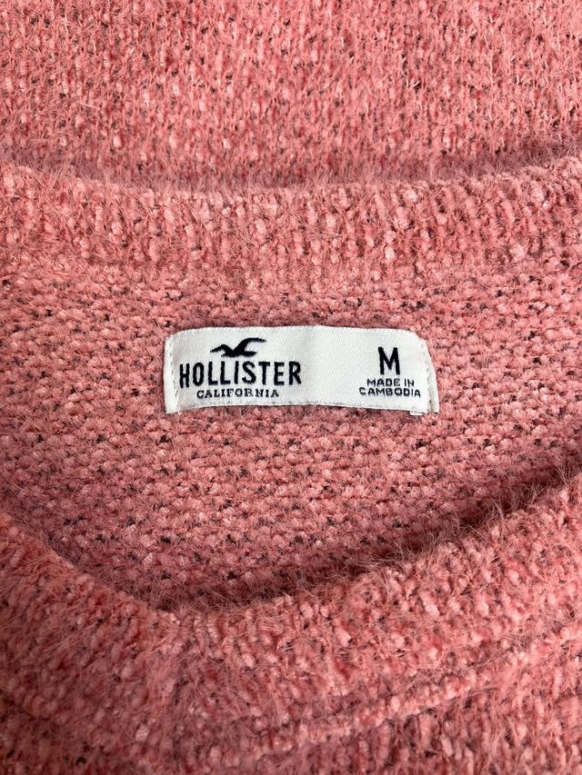 Jersey Hollister Rosa Talla M