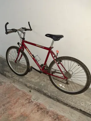 Bicicleta Montaña Roja