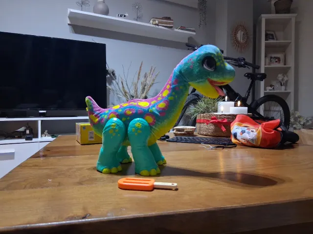 Peluche Dinosaurio Brontosaurio Multicolor