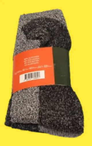 Pack 6 Pares Calcetines TREKKING Talla 43/46