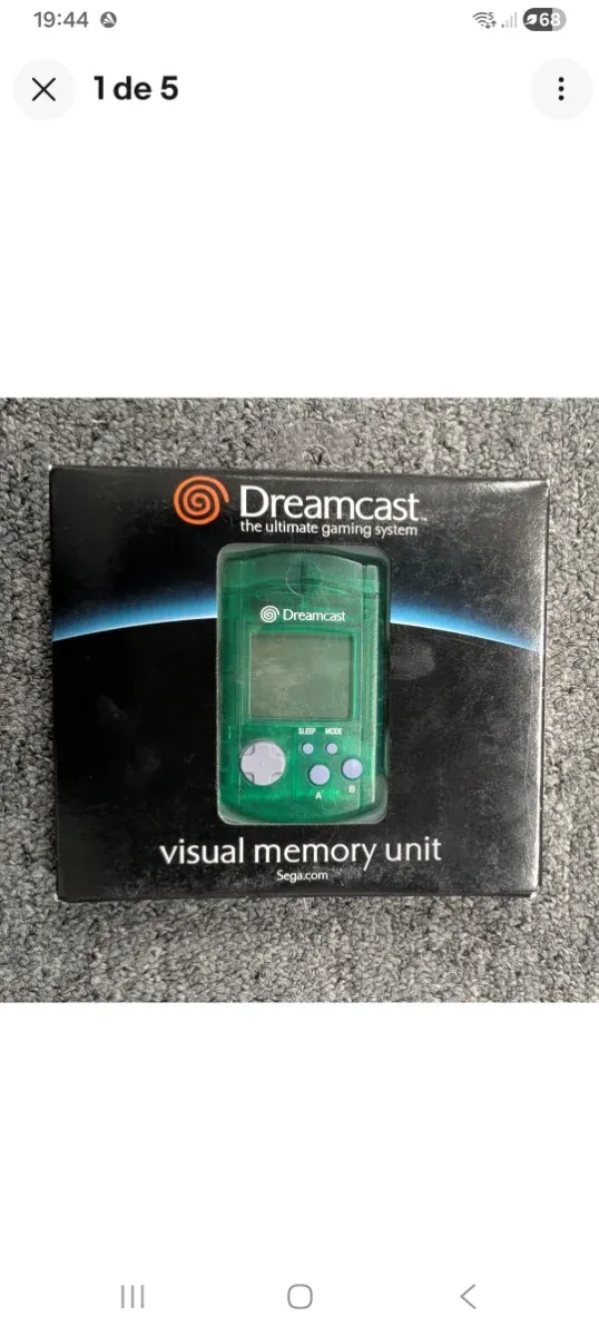 Dreamcast Visual Memory Unit (VMU) Verde