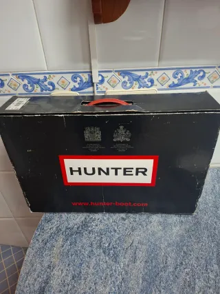 Botas de agua rojas Hunter