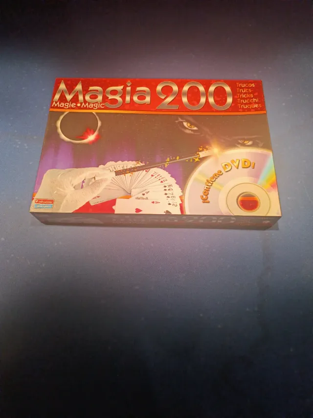 Magia 200 Juego Cartas Trucos DVD