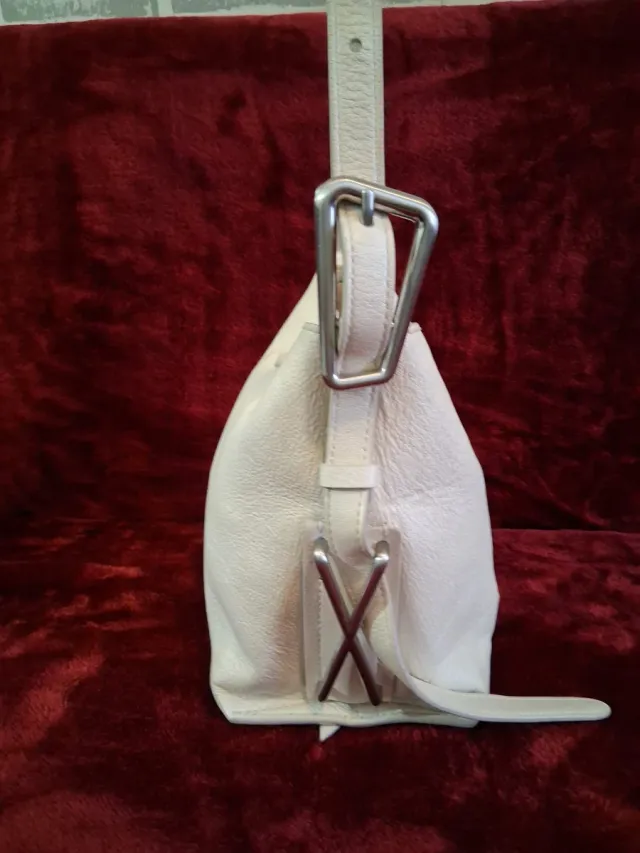 Bolso Bimba y Lola Blanco y Plateado
