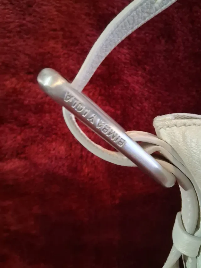 Bolso Bimba y Lola Blanco y Plateado