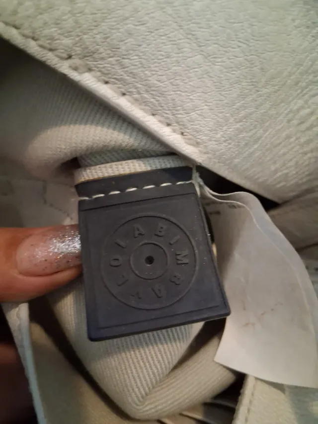 Bolso Bimba y Lola Blanco y Plateado