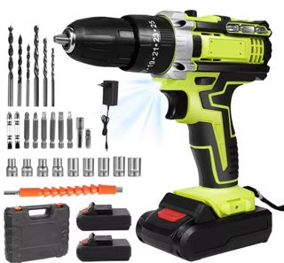 Taladro Inalámbrico con Accesorios