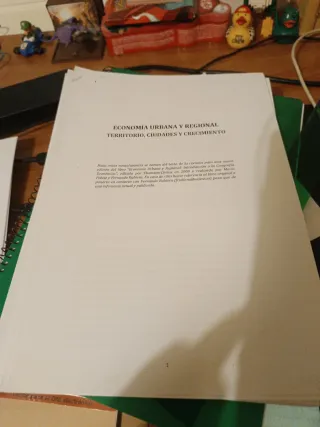 Economía urbana y regional