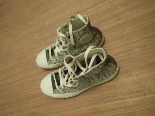 Converse Talla 37 Gris/Blanco Casi Nuevas